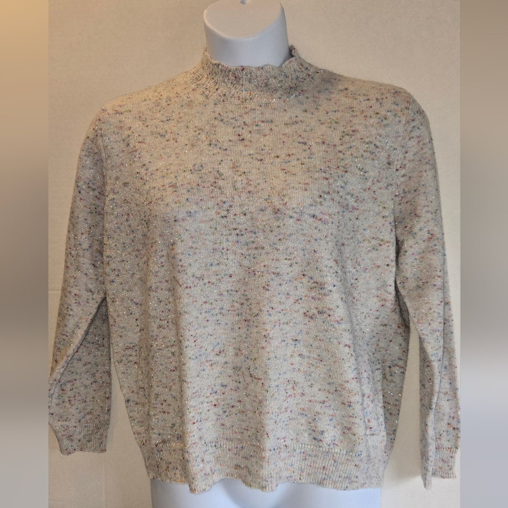 Alfred Dunner Speckled Sweater XL